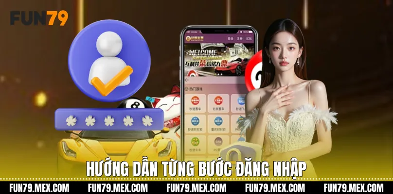 Hướng dẫn từng bước đăng nhập